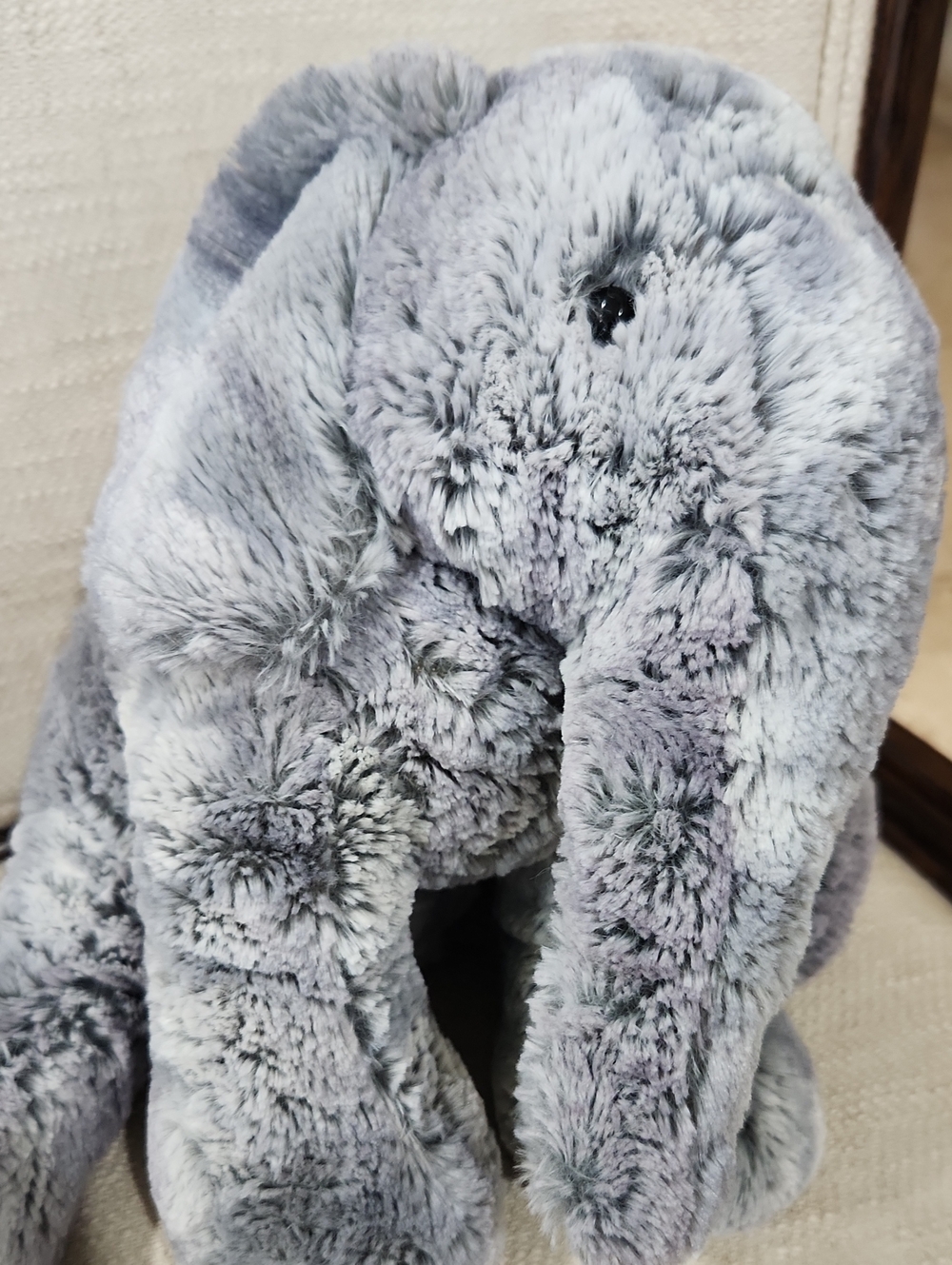 Jellycat Soft Grey Plush Large Elephant - Picture 4 of 4
